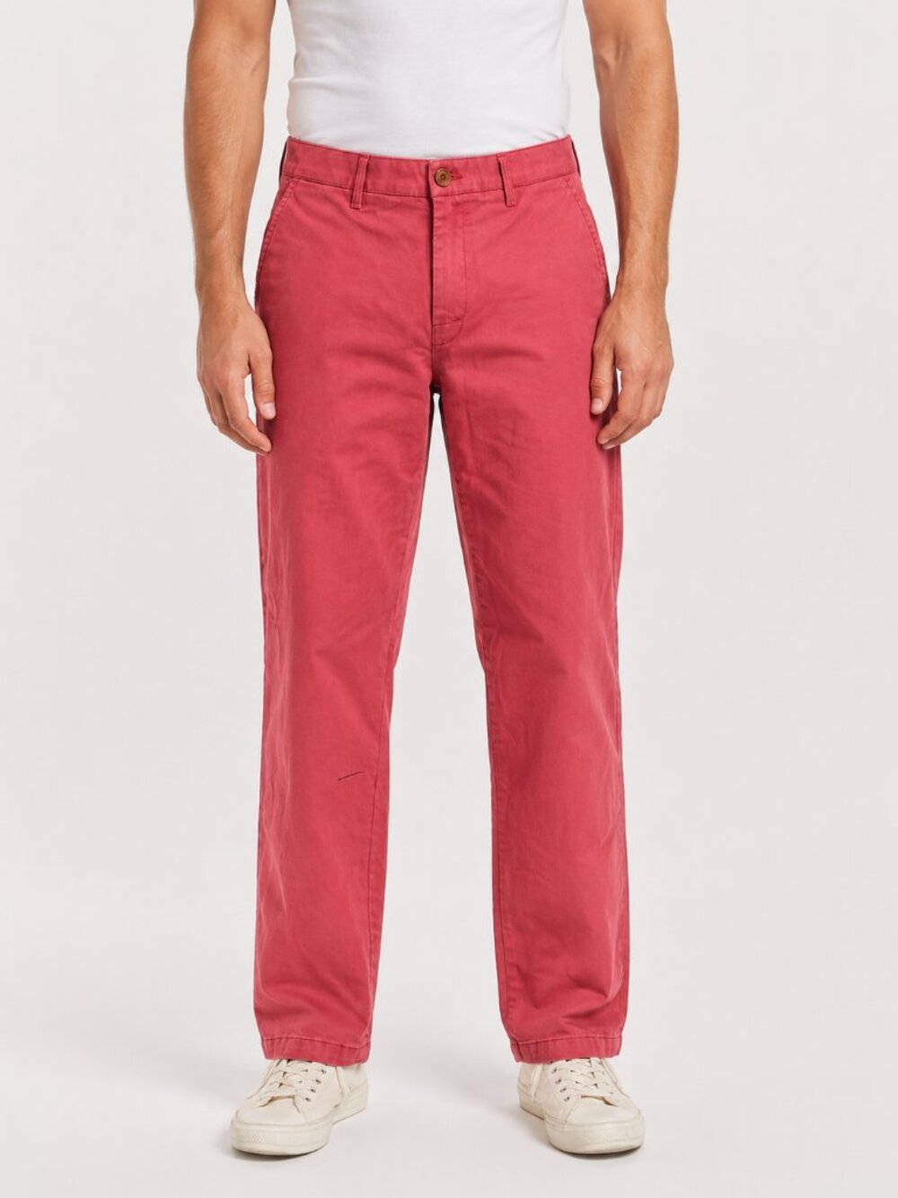 IZOD Saltwater Stretch Chino Pants Men's 30x32 Straight Fit Pink